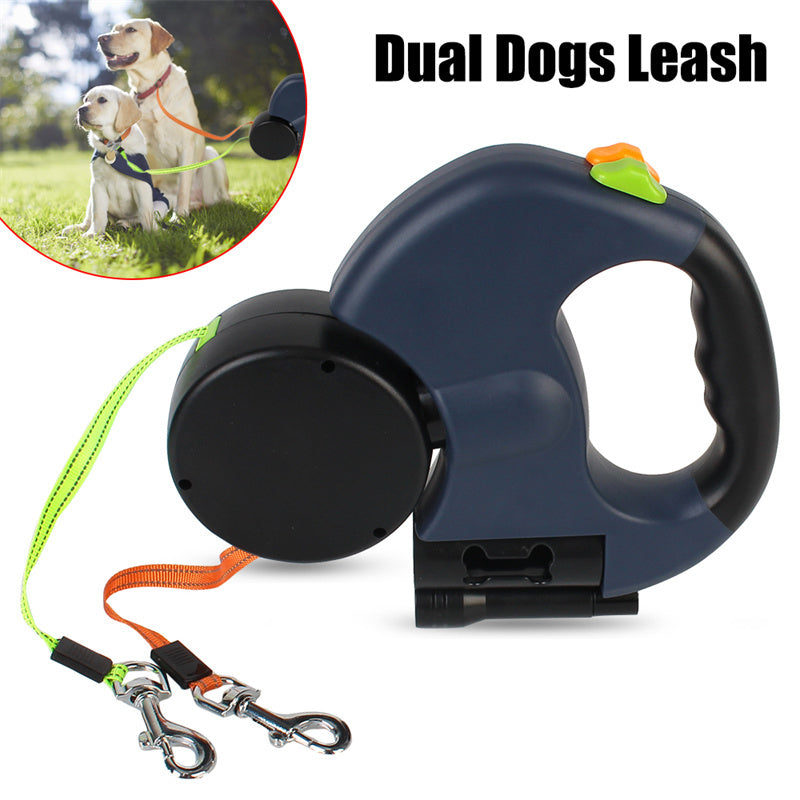 Retractable Dog Leash with Light