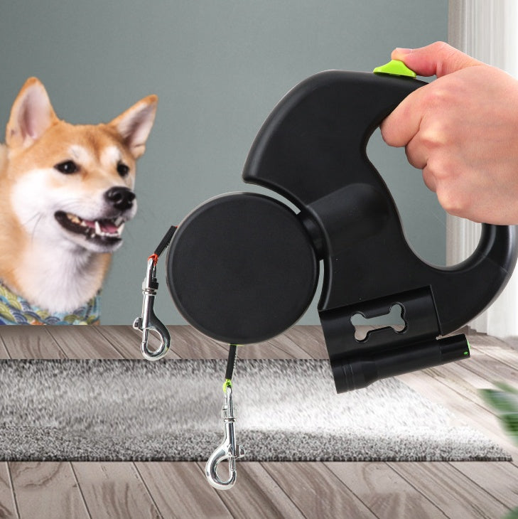 Retractable Dog Leash with Light